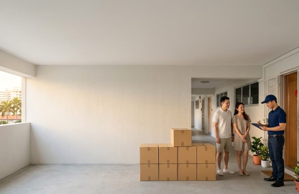 moving house valet storage Singapore Pack and Store collection