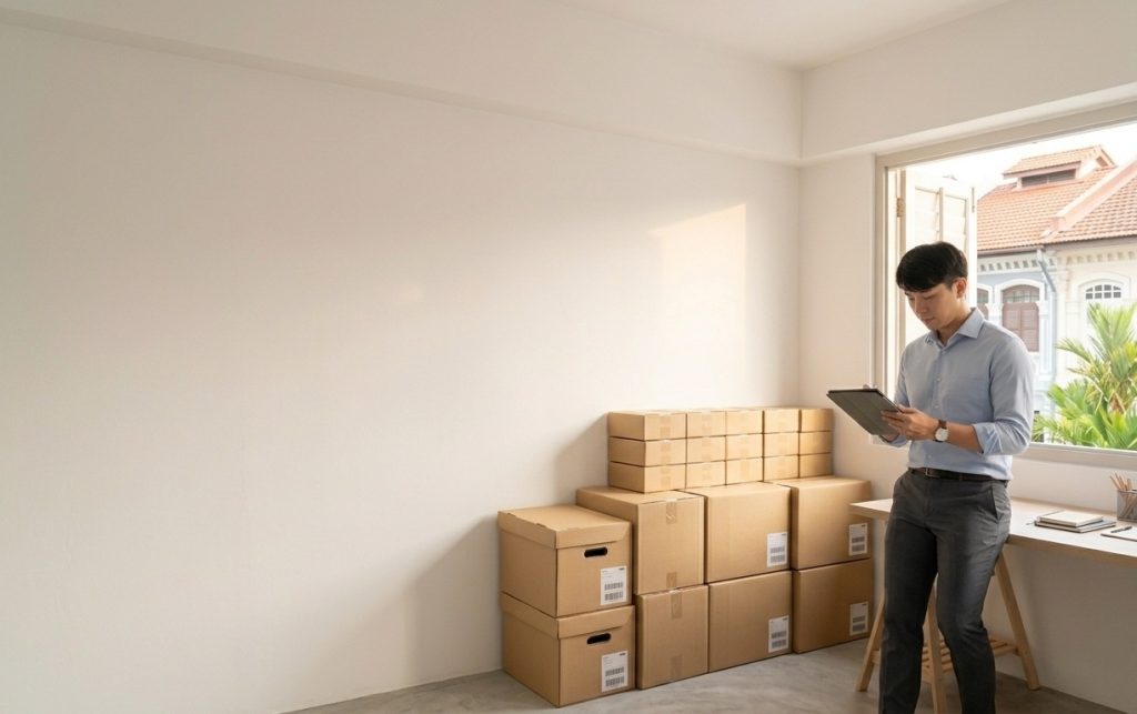 small business storage in Singapore Pack and Store